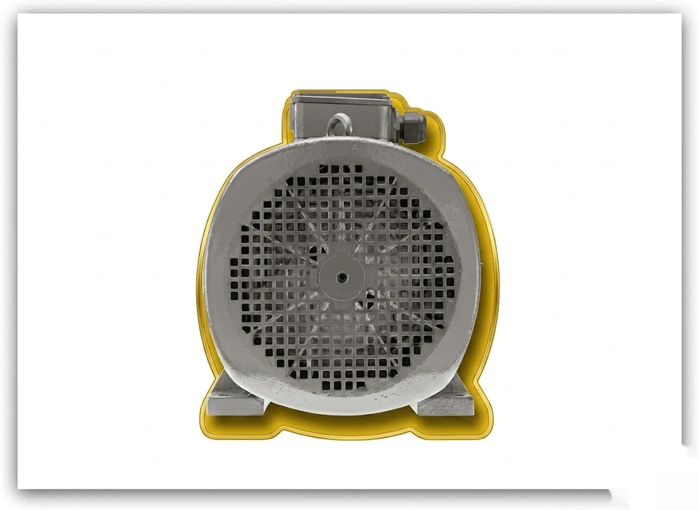 Elektromotor – typová fotografie z katalogové dokumentace JKO MEZ CZ. Elektromotor – typová fotografie z katalogové dokumentace JKO MEZ CZ.