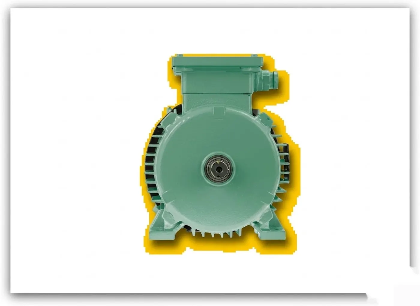 Elektromotor – typová fotografie z katalogové dokumentace JKO MEZ CZ. Elektromotor – typová fotografie z katalogové dokumentace JKO MEZ CZ.